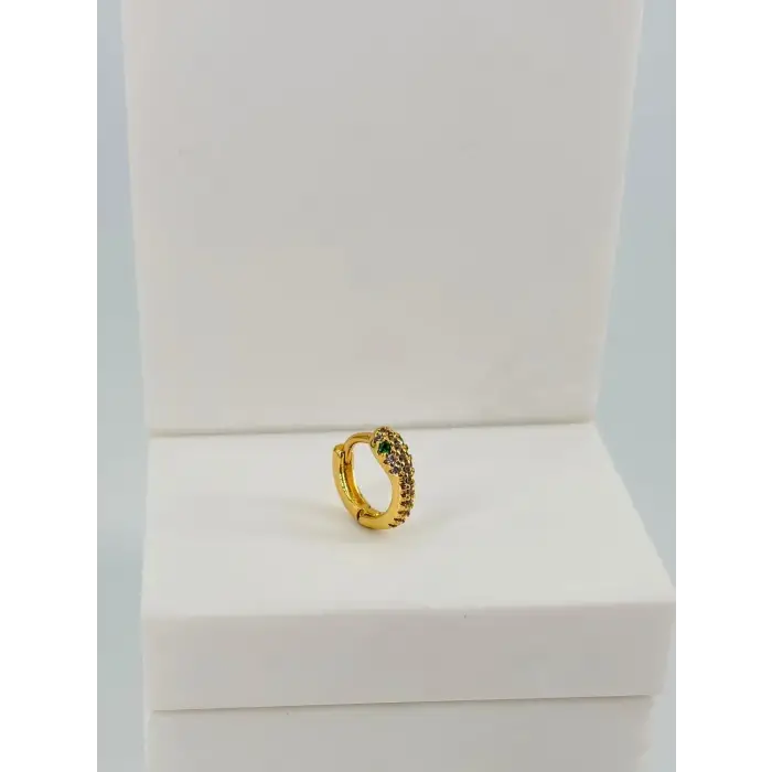 Zirkon Taşlı Uç Kısmı : Pirinç Kıkırdak Bar Uzunluğu : 6 Mm / Bar Kalınlığı 0.8 Mm / Top Boyu 3 Mm / Çap 8 Mm - Pt0071-1