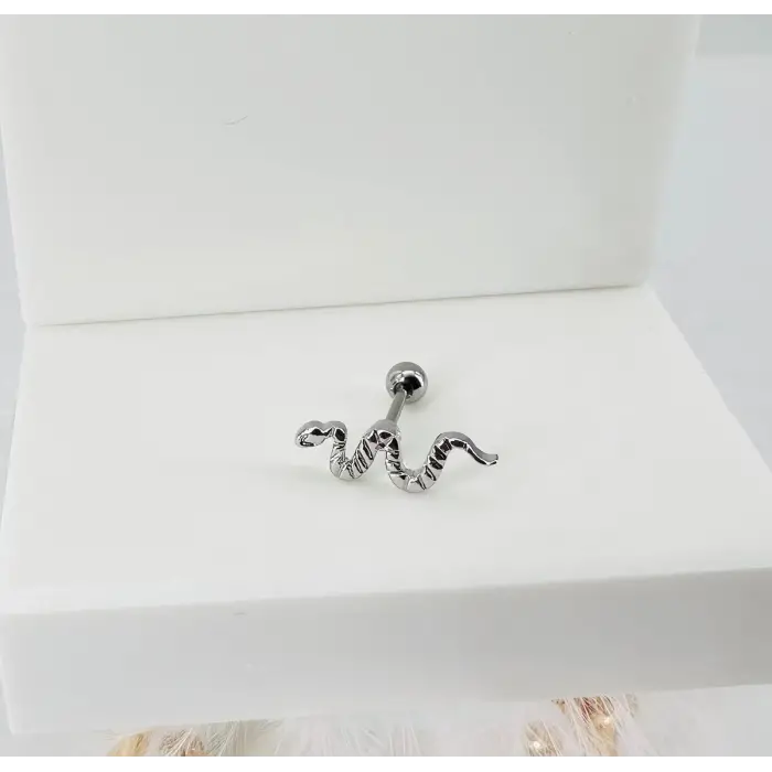 Rodyum Uç Kısmı : Pirinç Kıkırdak Bar Uzunluğu : 6 Mm / Bar Kalınlığı 0.8 Mm / Top Boyu 3 Mm - Pt0001