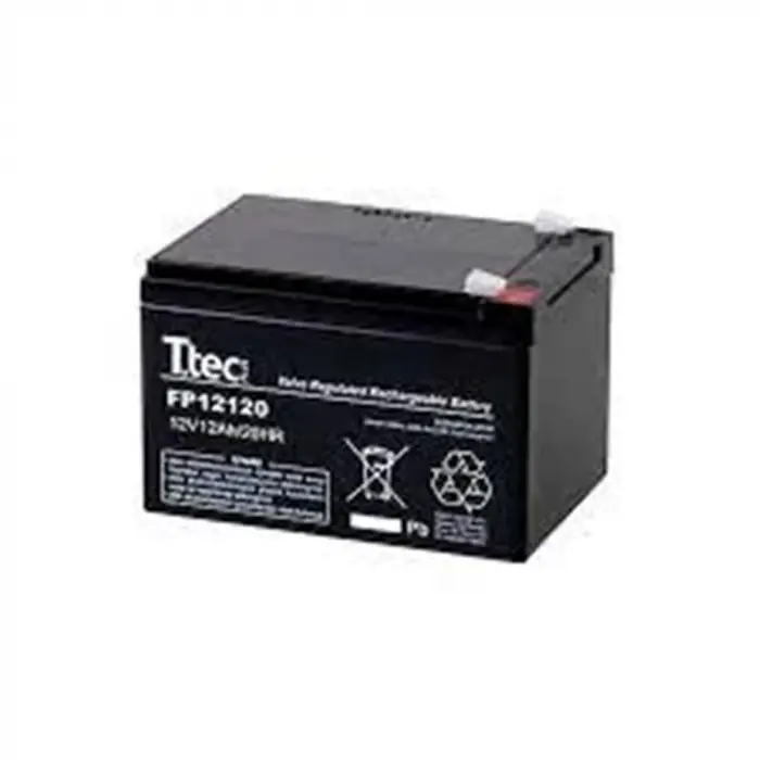 Ttec 12V 12AH Base Bakımsız Kuru Akü (KDO)