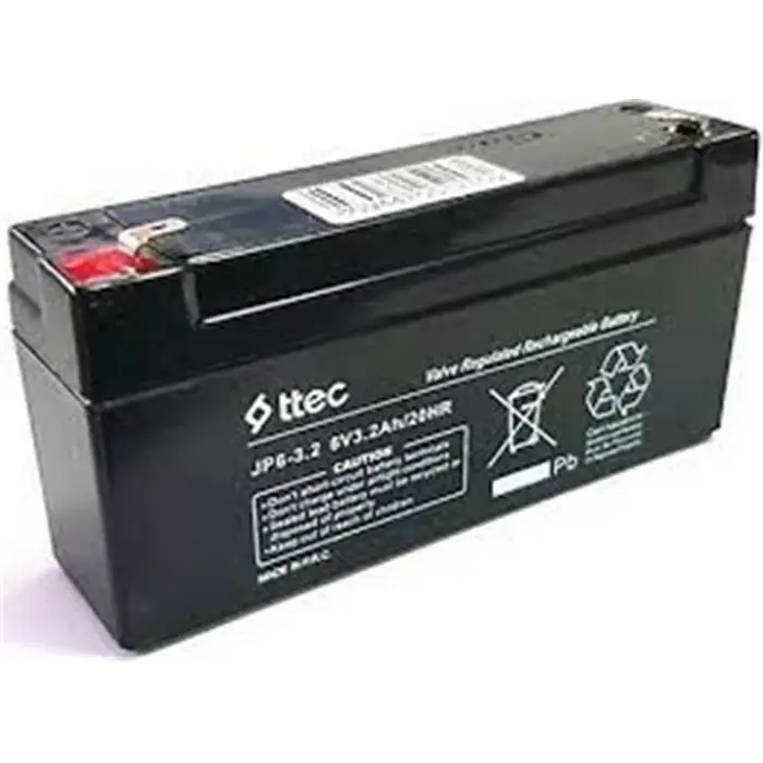 Ttec 6V 3.2AH Bakımsız Kuru Akü (KDO)