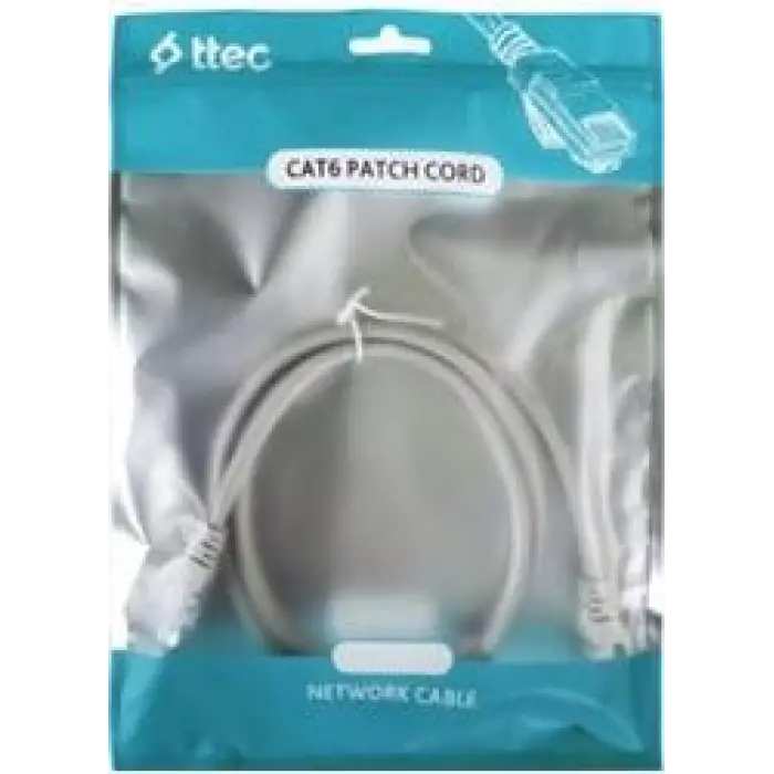 Ttec KBL-PTCH-3MTG Cat6 3MT Gri Utp Patch Kablo