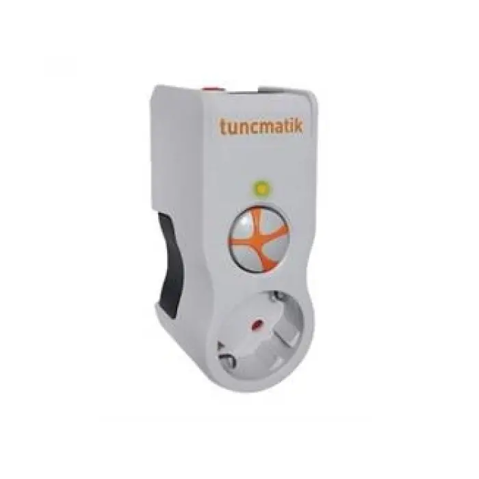 Tunçmatik TSK19019 Enerji Koruma Powersurge 1li Beyaz Priz 1050 JOULE (KDO)