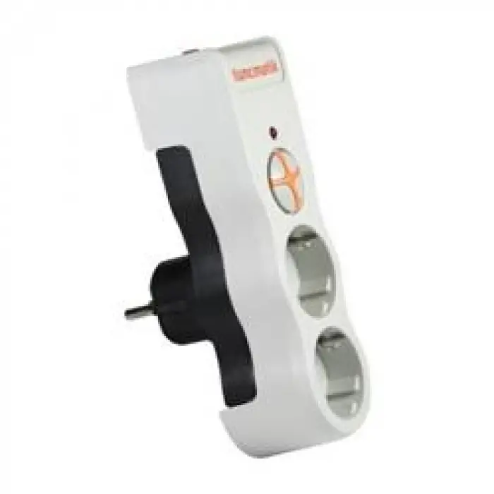 Tunçmatik TSK19021 Powersurge2 Enerji Koruma Prizi 2li 1050 Joule Beyaz (KDO)