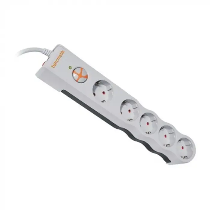 Tunçmatik TSK6134 Powersurge 5Li 1050 Joule Beyaz (KDO)