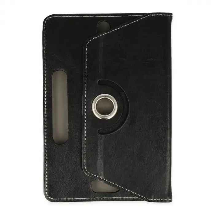 Universal 7 Kılıf 360 Tablet Deri Kılıf - Siyah