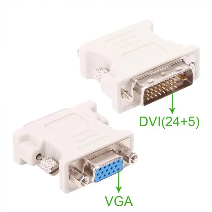 Vcom CA301 Dvi 24+5 Erkek To Vga Dişi Dönüştürücü (KDO)