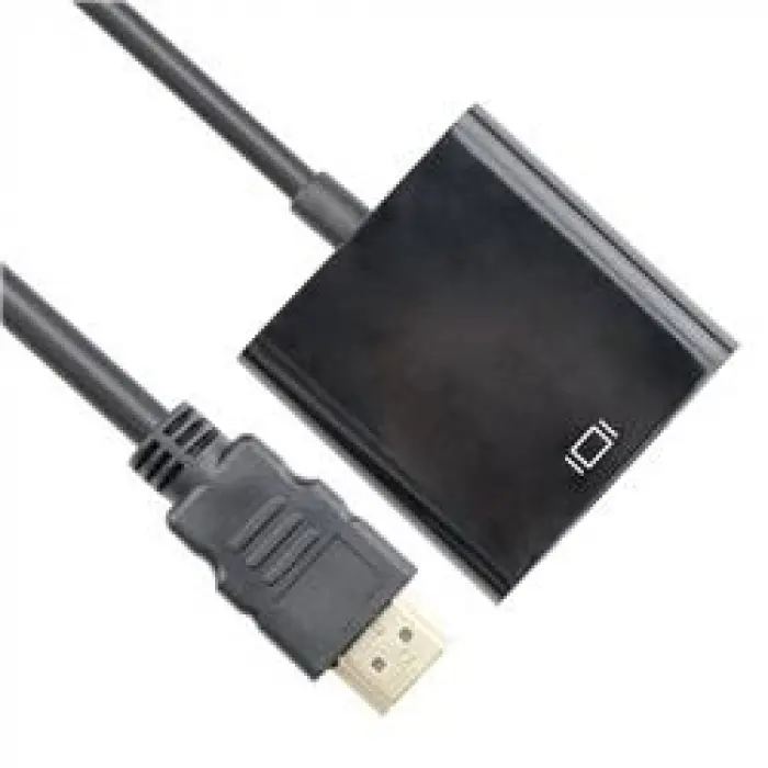 Vcom CG591-B-0.15 Siyah Hdmi Erkek To Vga Dişi Dönüştürücü (KDO)