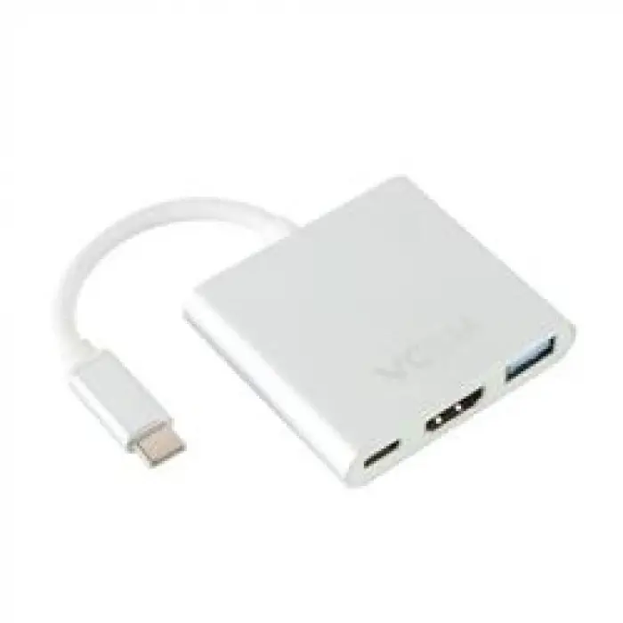 Vcom CU427M Type-C-M To Hdmi-F Usb 3.0-F Type-C-F Çevirici (KDO)
