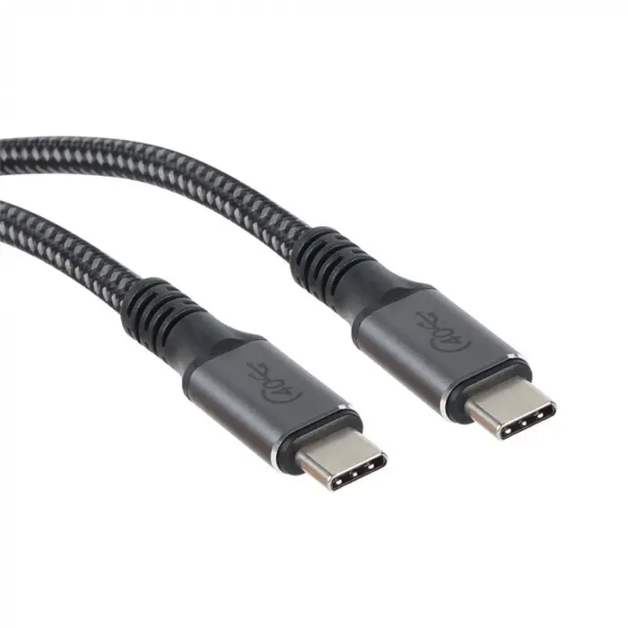 Vcom CU540M-1.2 Type-C to Type-C 1,2m 40Gbps USB4 5A Şarj Kablosu (KDO)