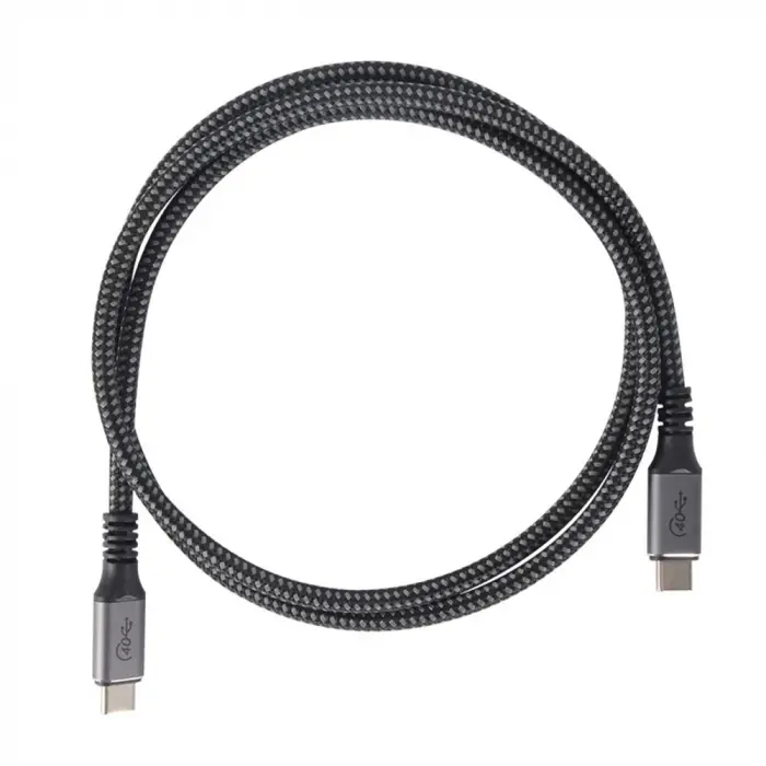 Vcom CU540M-1.2 Type-C to Type-C 1,2m 40Gbps USB4 5A Şarj Kablosu (KDO)