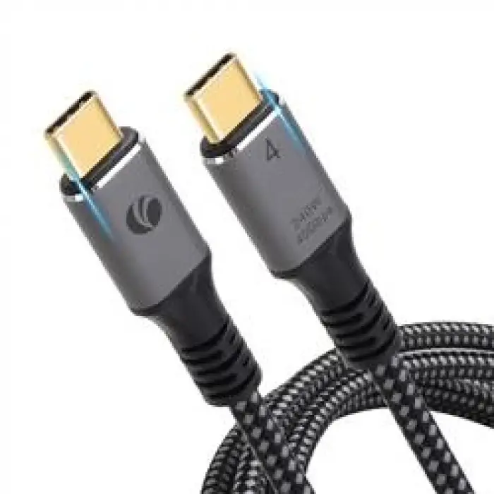 Vcom CU541M-1.2 Type-C USB4 40Gbps Data 240W 1.2m Şarj Kablosu (KDO)