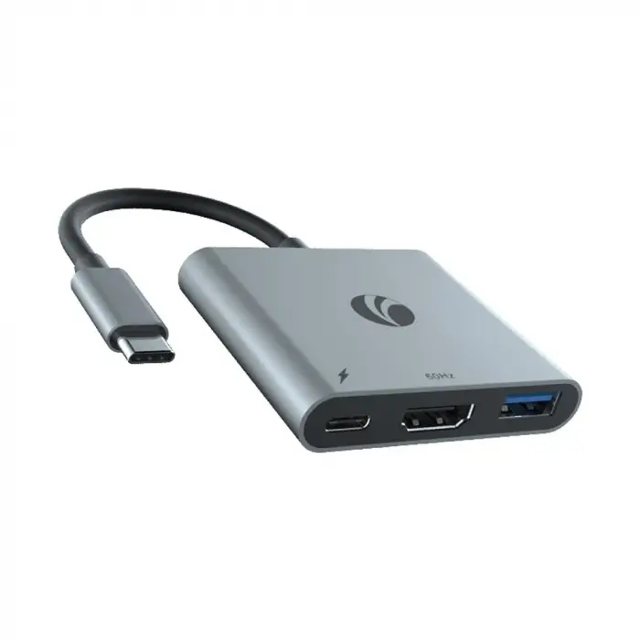 Vcom CUE15 Type-C To Hdmi(4K@60Hz)+Usb3.0+Pd 3.0 100W Çoklayıcı (KDO)