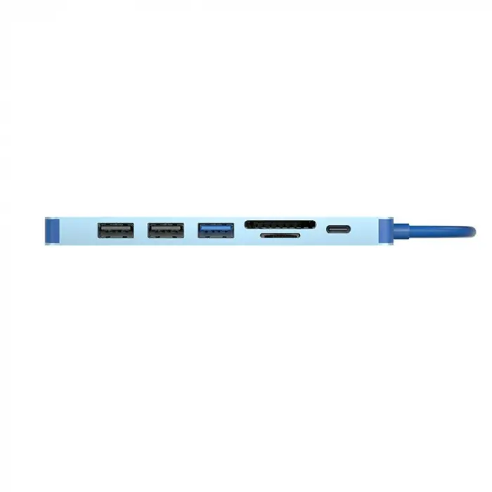 Vcom CUE18 Type-C To Hdmi(4K@30Hz)+Usb3.0+Usb-A2.0+SD2.0+TF2.0+Pd 3.0 100W Çoklayıcı (KDO)