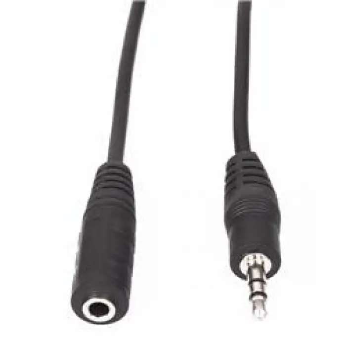 Vcom CV202-5.0 5.0Mt 3.5mm Stereo Uzatma Ses Kablosu (KDO)
