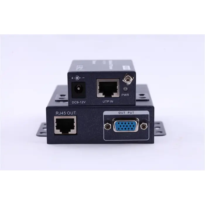 Vcom DD191 Vga RJ45 Cat5e-6 Extender Metal 100m Uzatıcı (KDO)