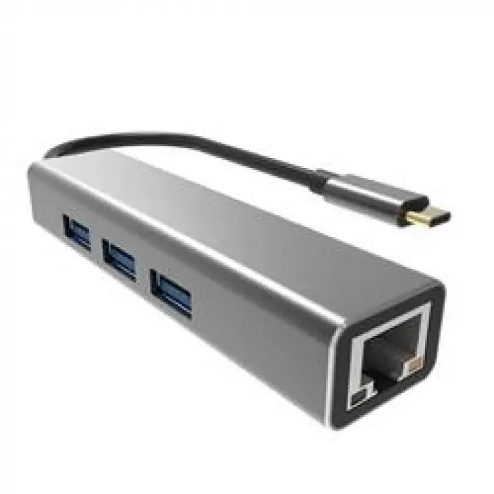 Vcom DH311A Type-C To USB3.0-3+RJ45 Çoklayıcı