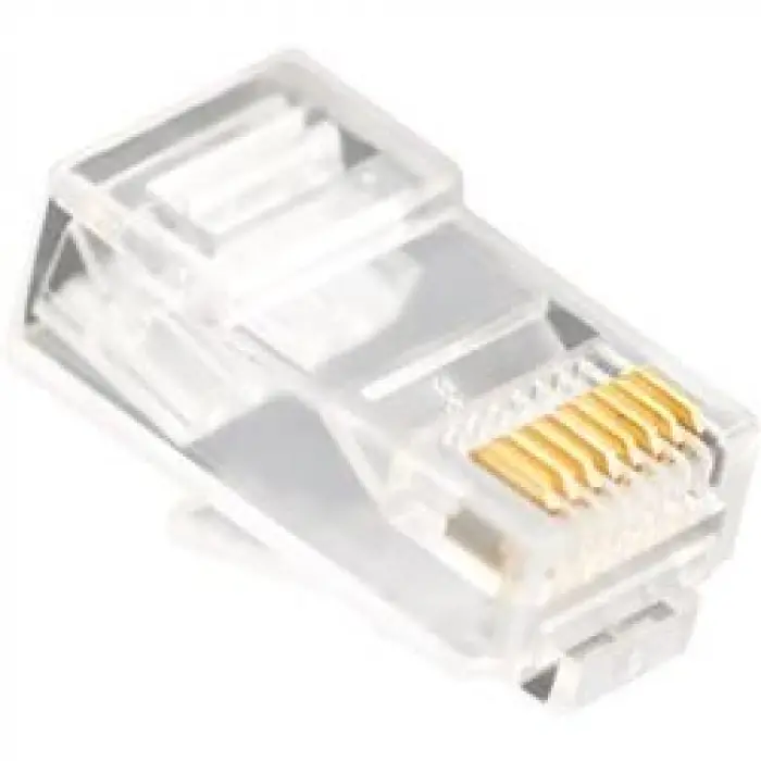 Vcom NM006 100lü Plastik RJ45 8P8C Cat6-UTP-RJ45-3u Konnektör