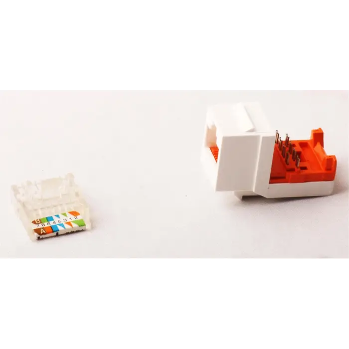 Vcom NM206 Cat6 Utp Keystone Jack Paket (KDO)