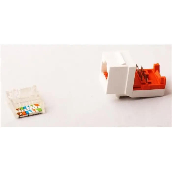 Vcom NM206 Cat6 Utp Keystone Jack Paket (KDO)