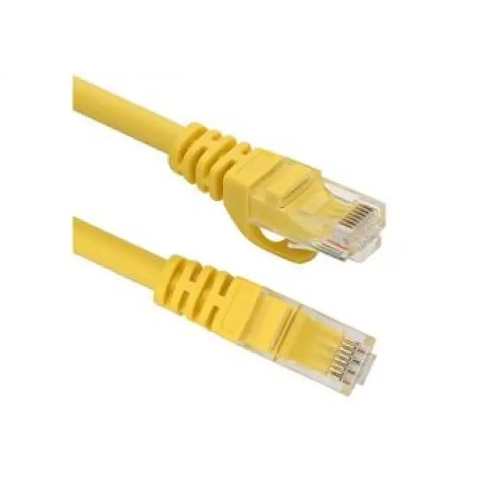 Vcom NP611B-Y-2.0 Cat6 2.0MT Sarı Utp Patch Kablo (KDO)