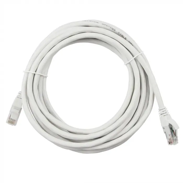Vcom NP612B-20.0 Cat6 20.0MT Gri Utp Patch Kablo (KDO)