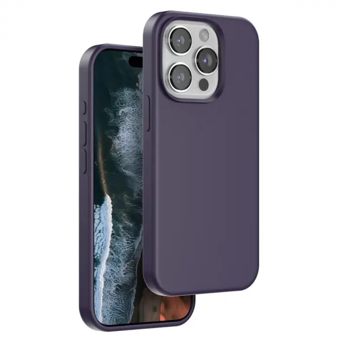 Venco  İphone 15 Pro Max Home Magsafe Kapak - Derin Mor
