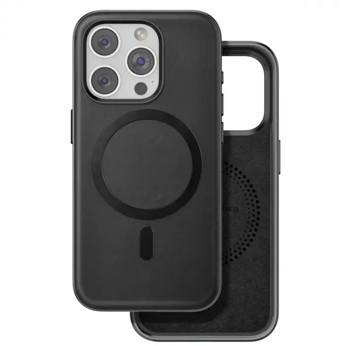 Venco İphone 15 Pro Max Puskas Magsafe Kapak - Siyah
