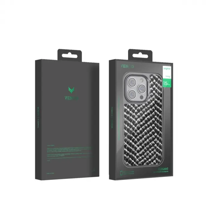 Venco  İphone 15 Pro Max Viper Kapak - Titan Gri
