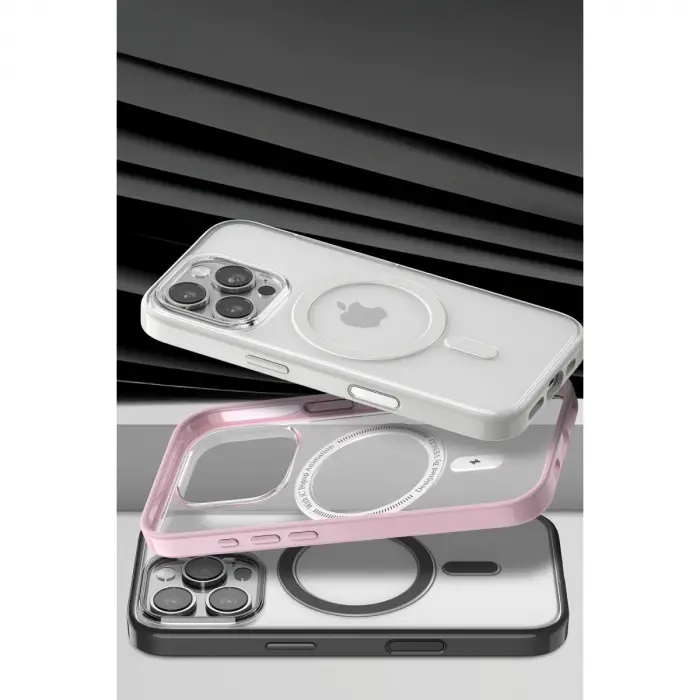 Venco  İphone 16 Pro Max Joly Magsafe Kapak - Beyaz