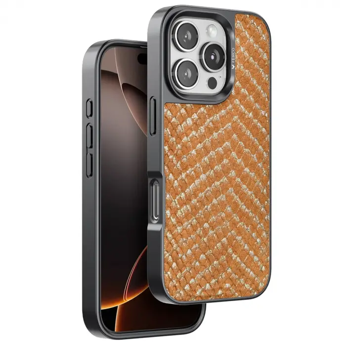 Venco  İphone 16 Pro Viper Kapak - Kahverengi