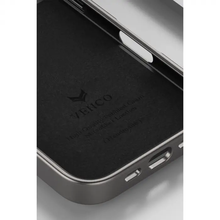 Venco  İphone 16 Pro Wave Kapak - Koyu Kahve