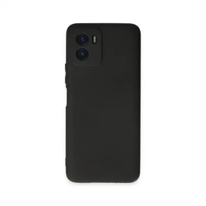 Vivo Y15s Kılıf First Silikon - Siyah
