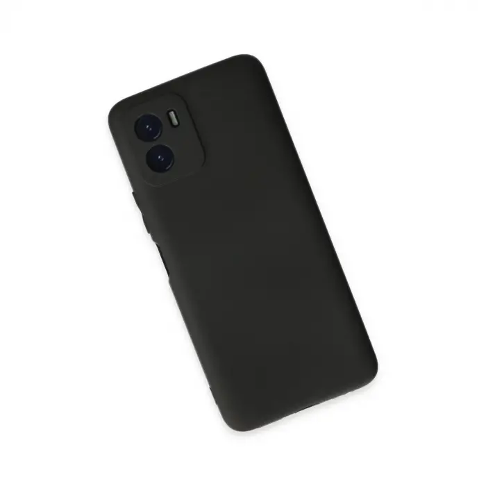 Vivo Y15s Kılıf First Silikon - Siyah