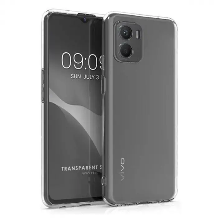 Vivo Y15s Kılıf Lüx Şeffaf Silikon