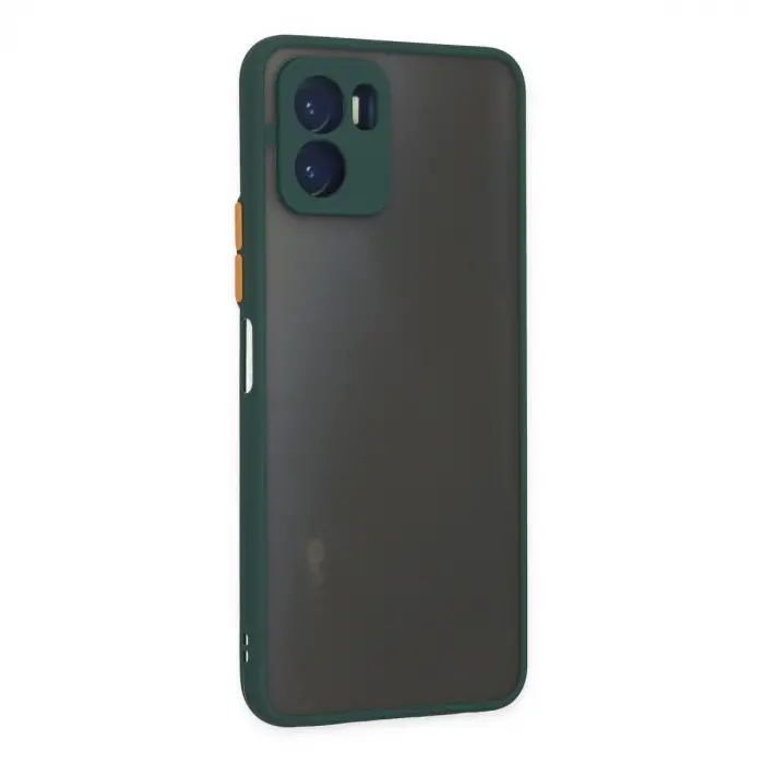 Vivo Y15s Kılıf Montreal Silikon Kapak - Yeşil