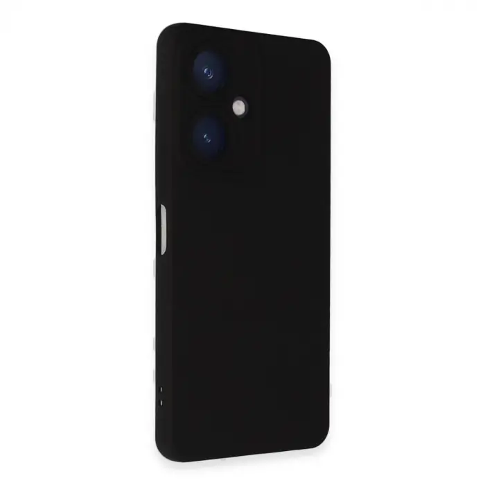 Vivo Y27 Kılıf Nano İçi Kadife Silikon - Siyah