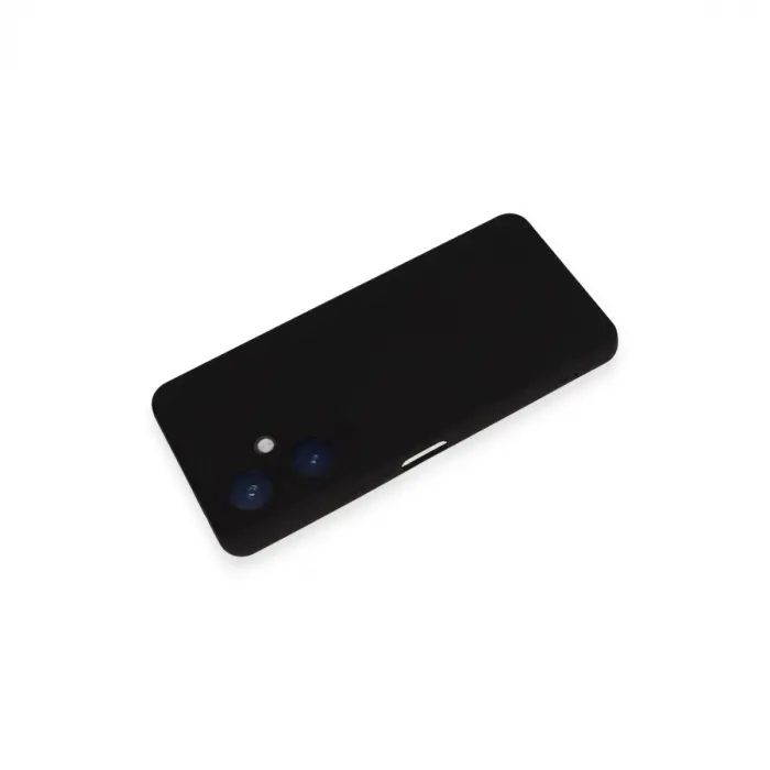 Vivo Y27 Kılıf Nano İçi Kadife Silikon - Siyah