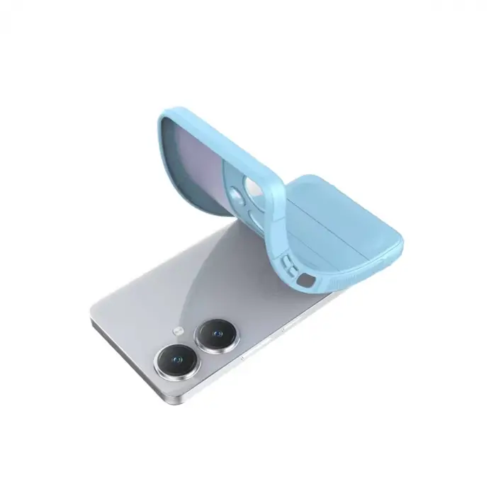 Vivo Y27 Kılıf Optimum Silikon - Sky Blue