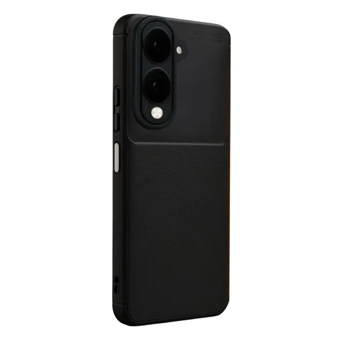 Vivo Y29s Auto Focus Karbon Kapak - Siyah