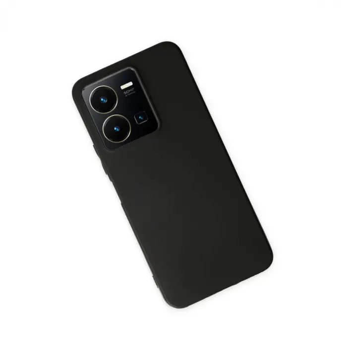 Vivo Y35 Kılıf First Silikon - Siyah