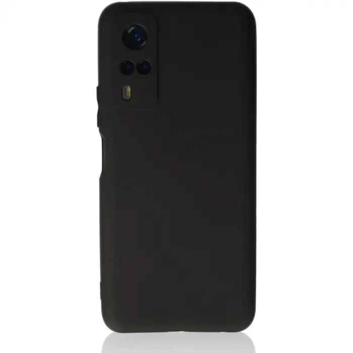 Vivo Y53s Kılıf First Silikon - Siyah