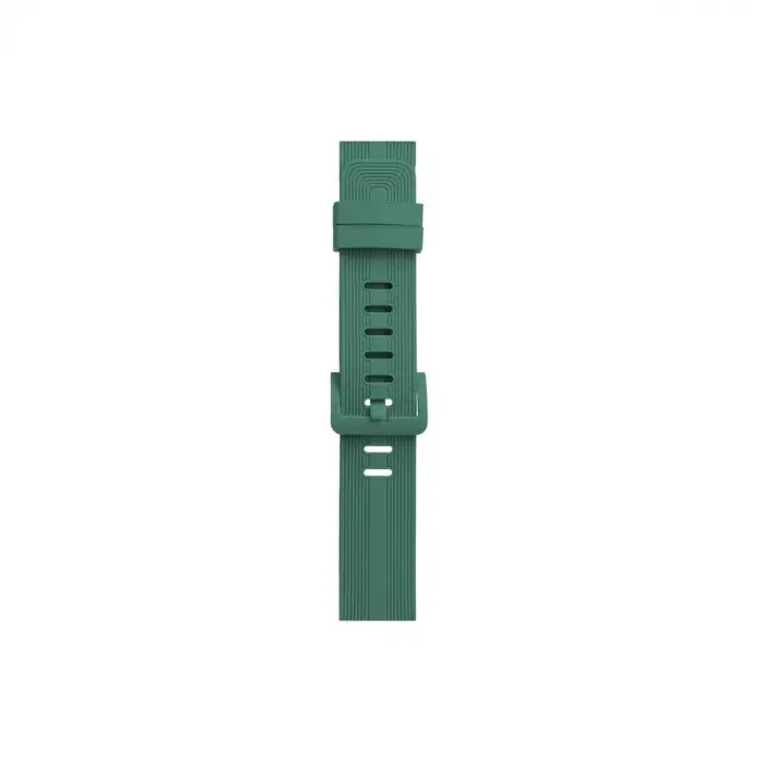 Watch 38mm Kr408 Çizgili Silikon Kordon - Yeşil
