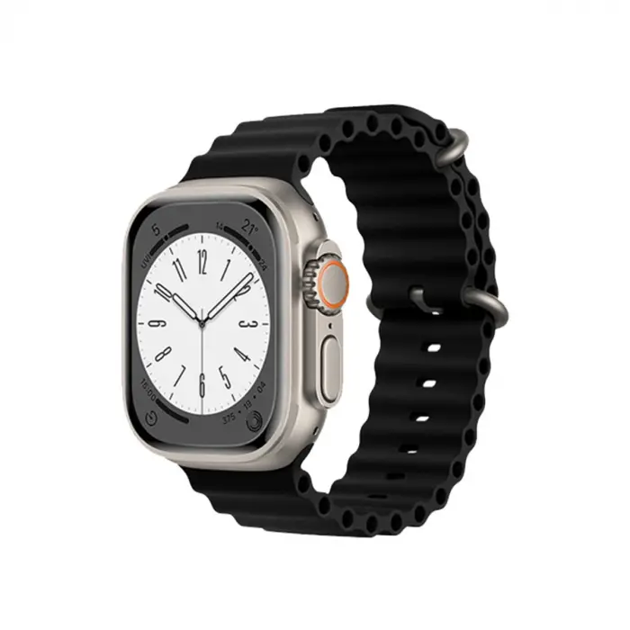 Watch 38mm Ocean Kordon - Siyah