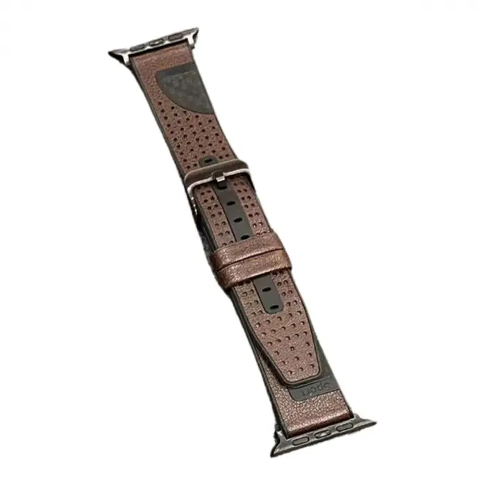 Watch 45mm Buff Deri Kordon - Kahverengi