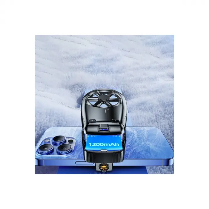 X110 Radyatör Telefon Soğutucu Fan - Siyah