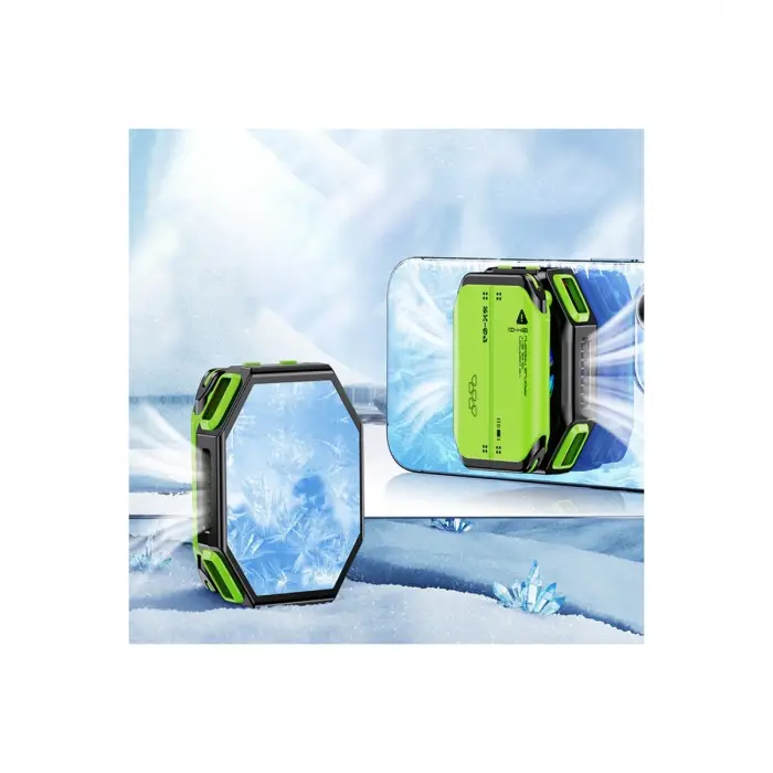 X111 Rgb Radyatör Telefon Soğutucu Fan - Siyah