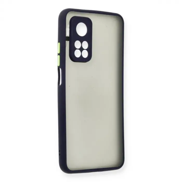 Xiaomi Mi 10t Kılıf Montreal Silikon Kapak - Lacivert
