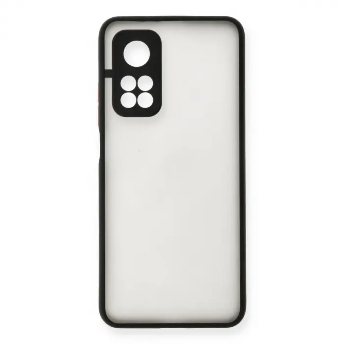 Xiaomi Mi 10t Kılıf Montreal Silikon Kapak - Siyah