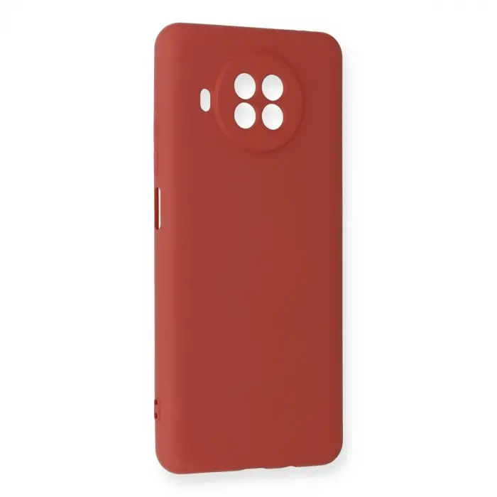 Xiaomi Mi 10t Lite Kılıf Nano İçi Kadife Silikon - Kiremit