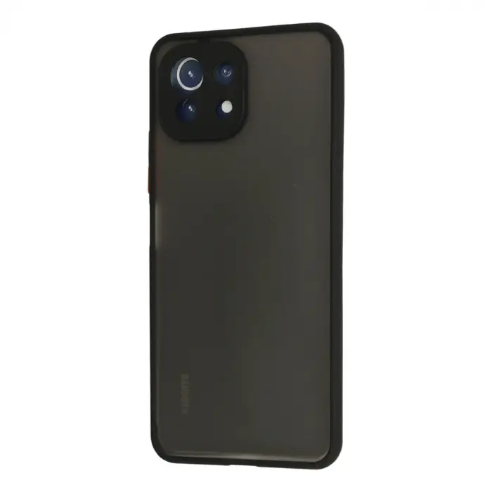 Xiaomi Mi 11 Lite Kılıf Montreal Silikon Kapak - Siyah